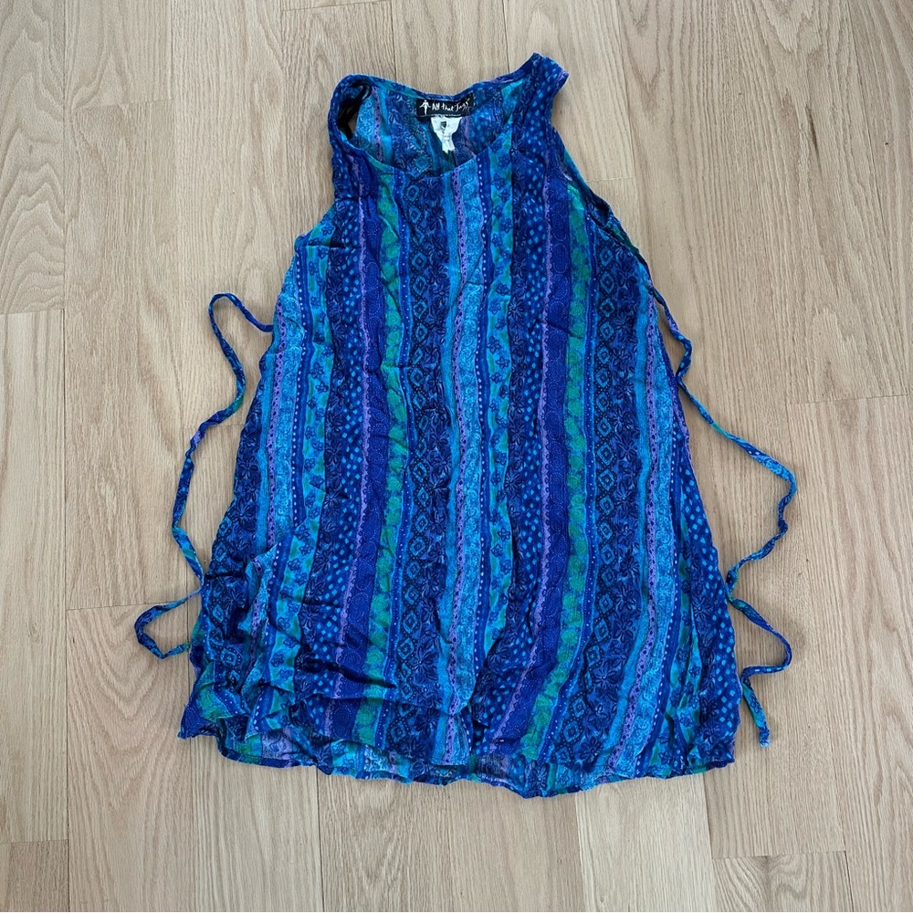 Vintage All That Jazz Small Mini Dress